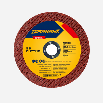 SuperCut 4" Cutting Wheel for Metal & Stainless Steel (Brown)