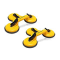 Tomahawk Glass Vacuum Suction Cup - 3 Head, Aluminium Handle, Pack of 2 - TGSC 3