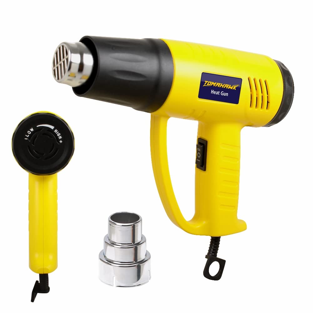 Tomahawk Heat Gun With Nozzle - 1600W 2-Speed