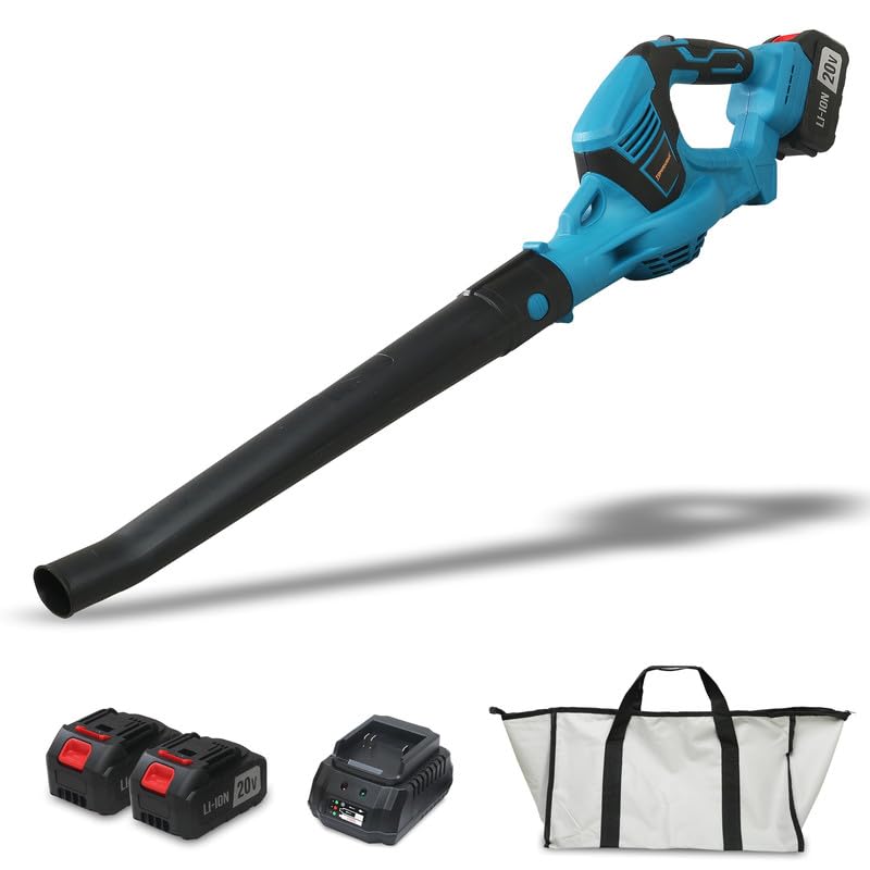 Tomahawk Cordless Long Leaf Blower - 20V 3.0Ah Variable-Speed - TSB040