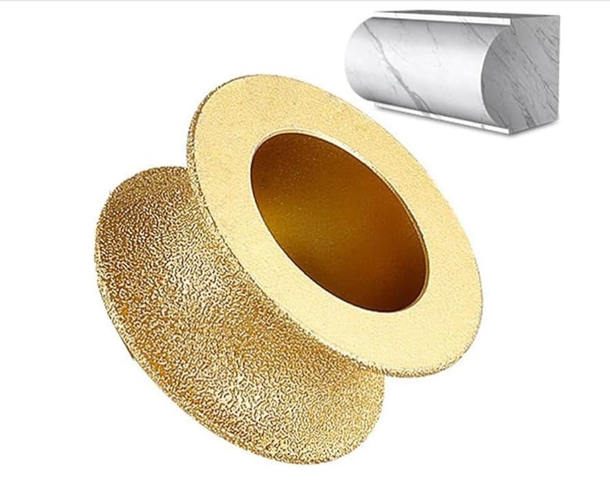 Tomahawk Diamond Brazed Profiling Wheel - 3” Edge Grinding Blade 20mm Center Hole - CVB-0015