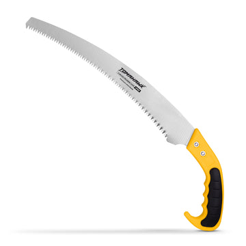 Tomahawk Curved Pruning Saw - 35cm - Tree Cutter with Sheath
