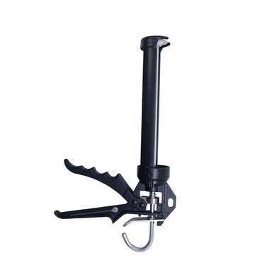 Caulking Gun - Heavy Duty 12:1 Ratio, Rotating Barrel, Soft Grip Handle - BCG-03