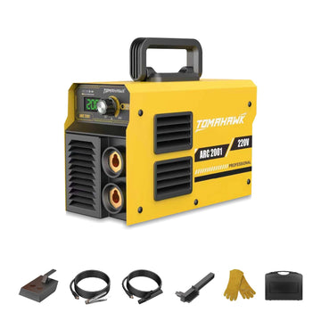 Tomahawk Arc Welding Machine - 200A, Single Phase, Hot Start & Anti-Stick Function - ARC-2001
