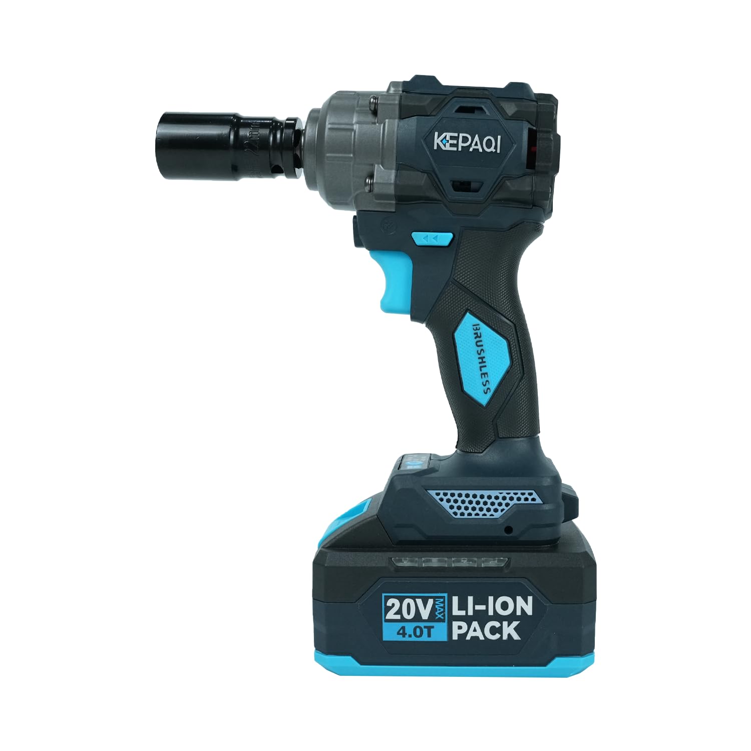 Tomahawk Cordless Impact Wrench - 20 V 3.0 Ah Battery Brushless Motor High Torque - PIW-3999