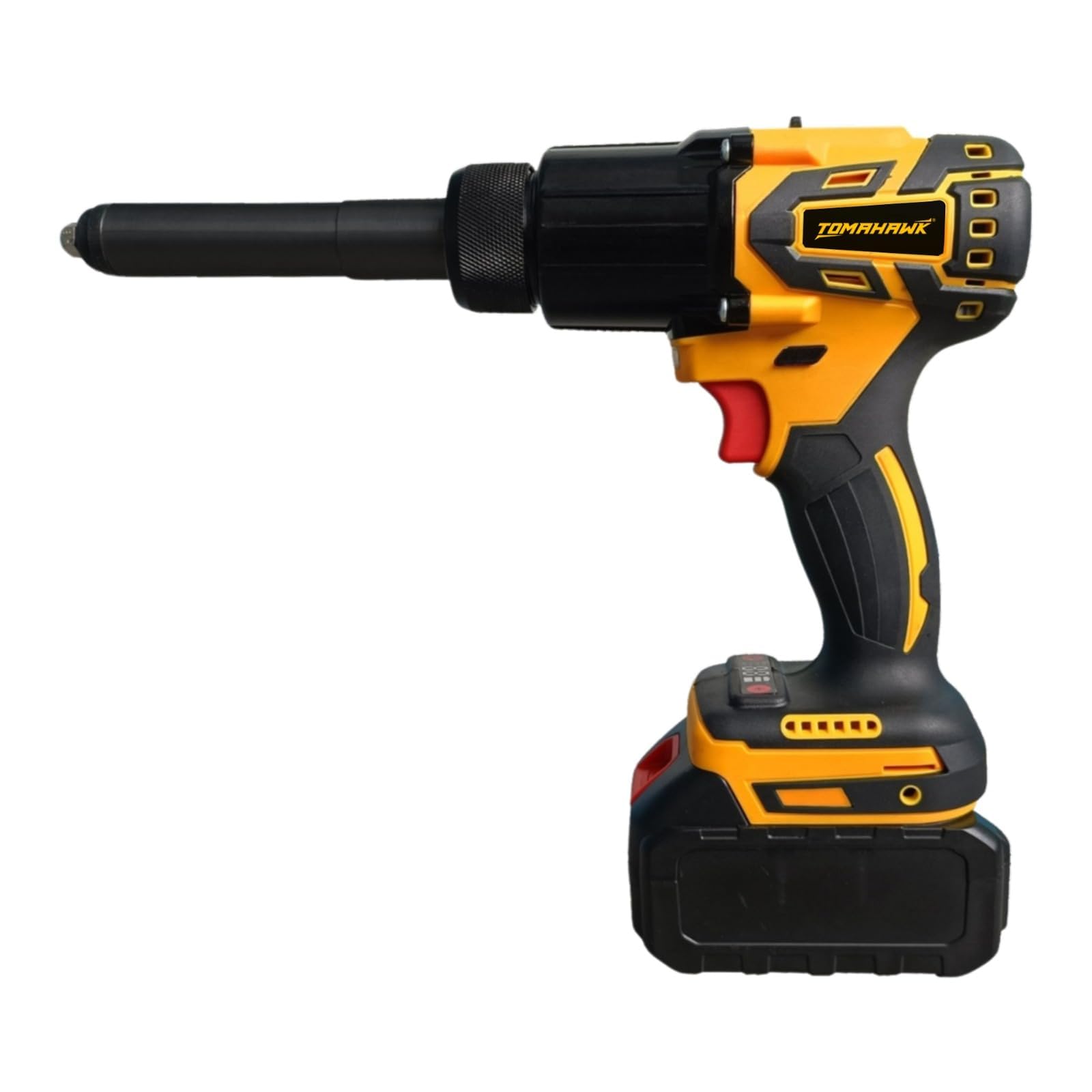Tomahawk Cordless Riveter - Electric 1x 3.0Ah Batteries 0-500R/min Speed - TCR-4187