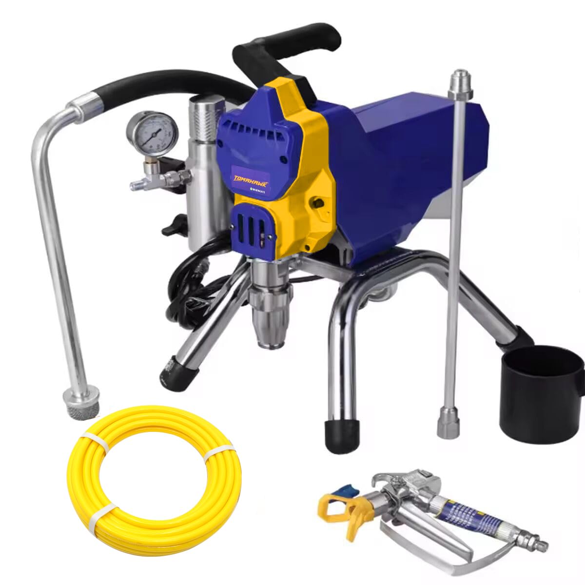 Tomahawk Airless Paint Sprayer - 750W 1.2L/Min 3000PSI - PXL-9999