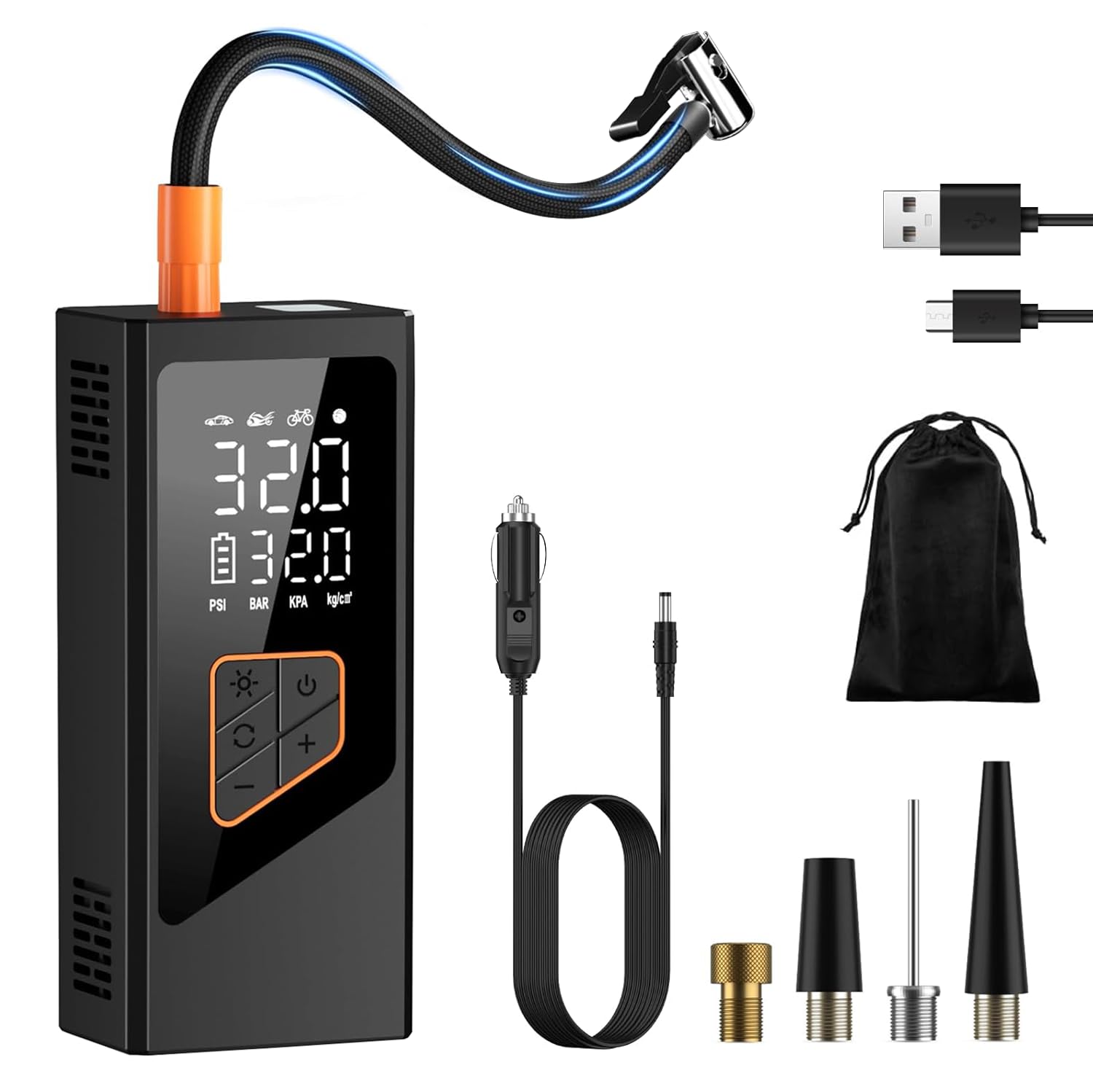 Tomahawk Tyre Inflator - Corded Dual Mode Wireless 150 PSI - CTI-1920