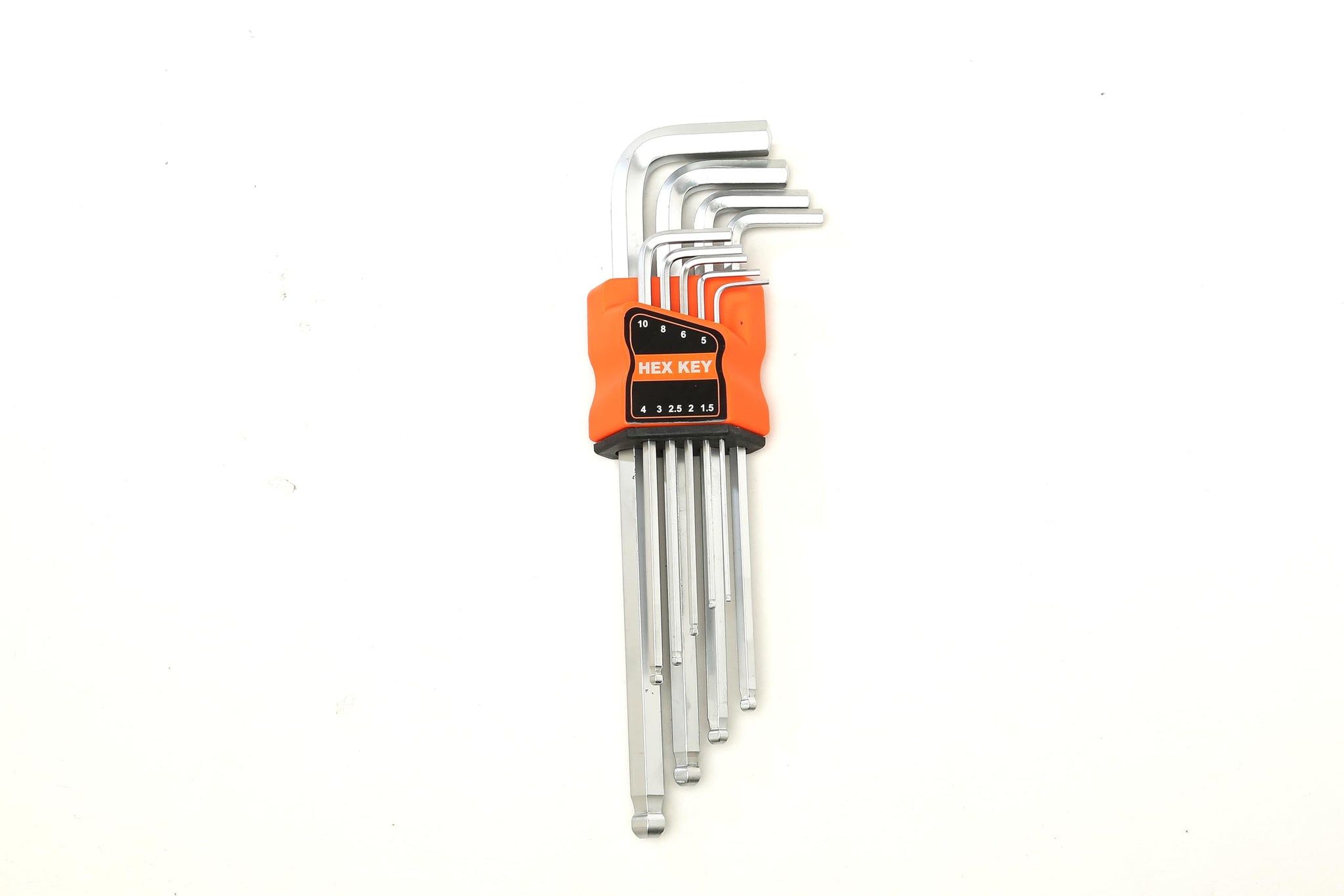 Tomahawk Ball End Hex Allen Key Set - 1.5mm to 10mm Extra Long Reach 9pcs - BAL-0900