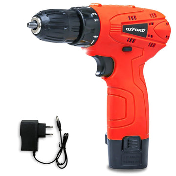 Tomahawk Cordless Drill/Screwdriver - 12V, 1.5 Ah Battery, 600 RPM, 24 Nm Torque - O-3750