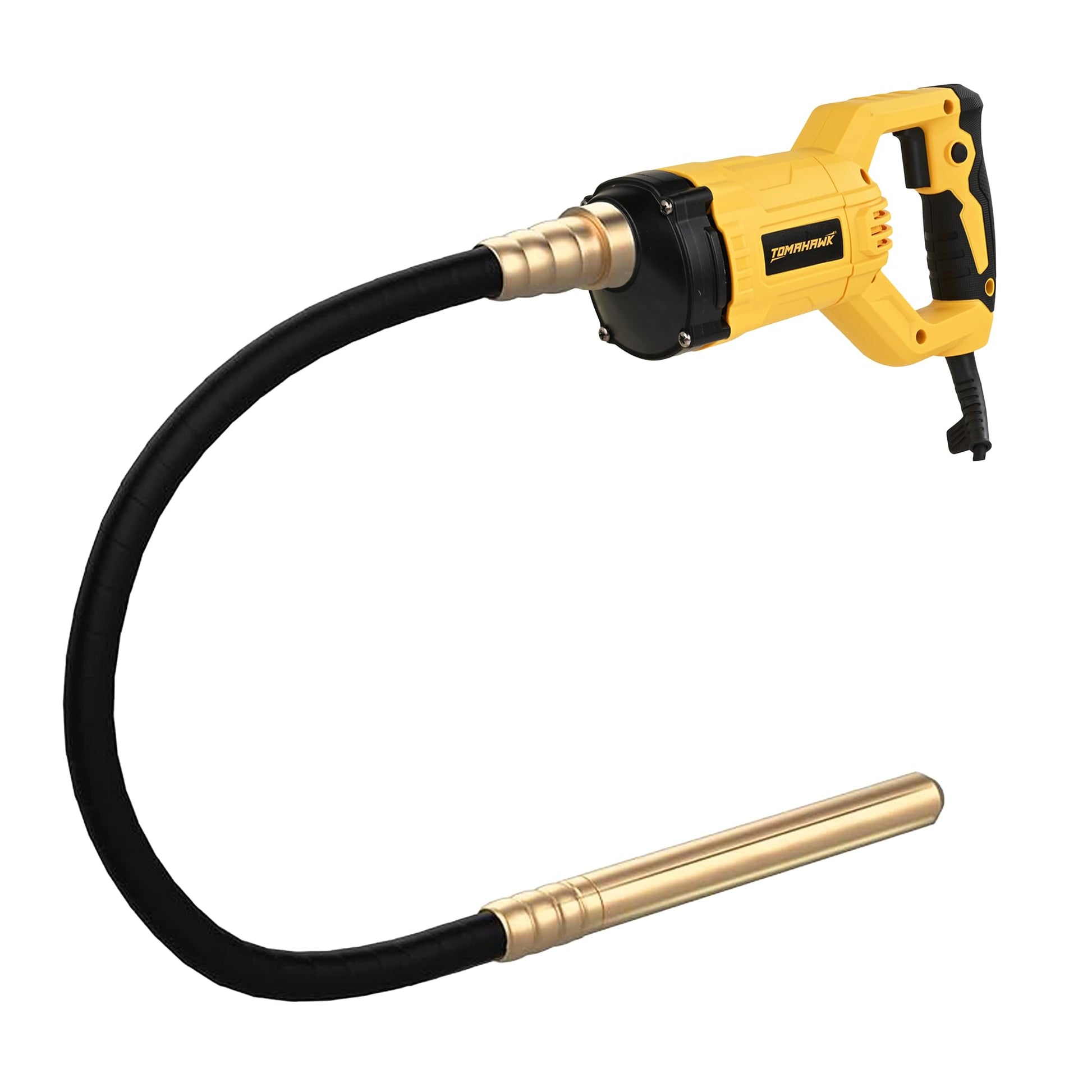 Tomahawk Concrete Vibrator - 1650W, 1.5m Needle, 2m Cable - TCV1650