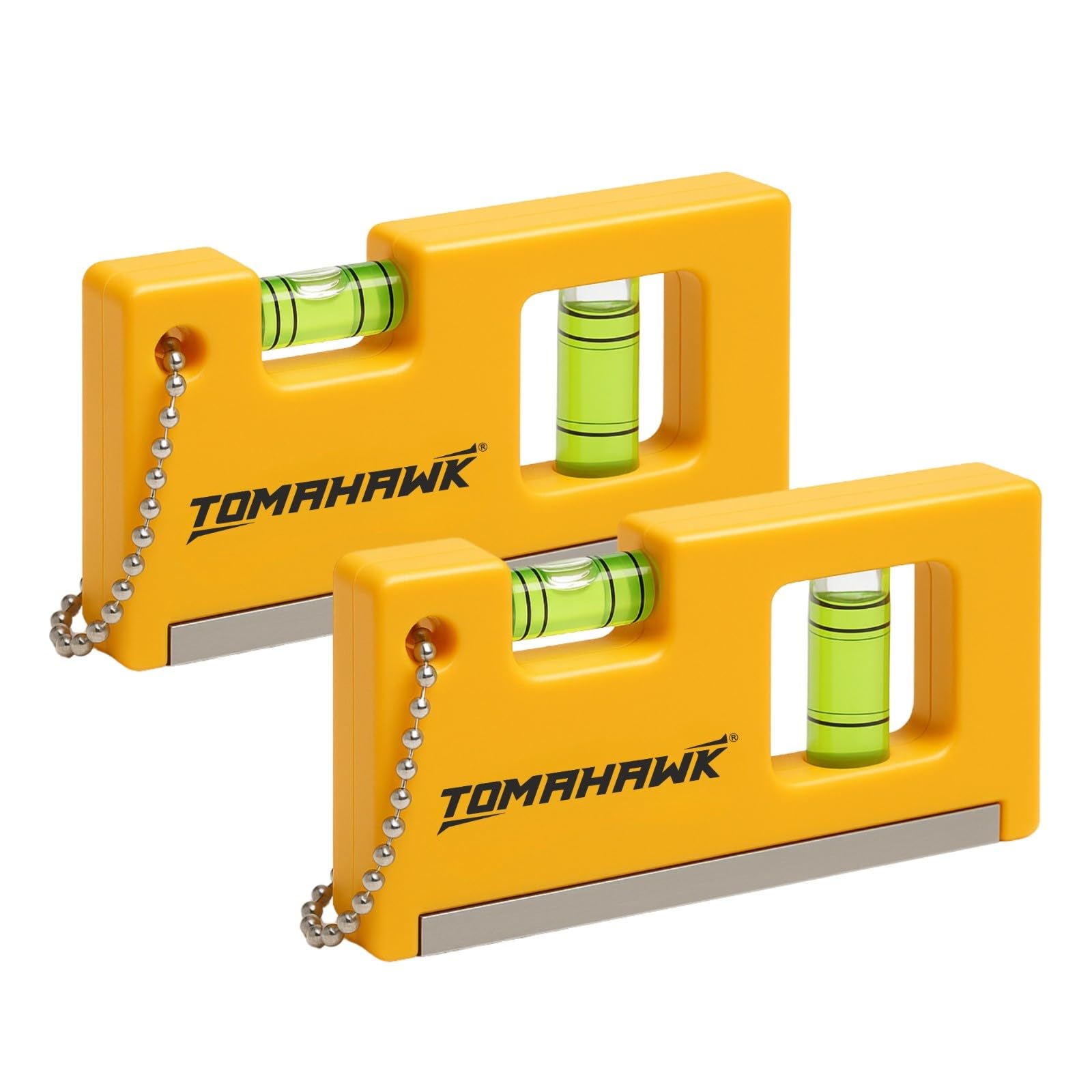 Tomahawk Spirit Level Magnetic - 4inch Magnetic Carpenter's Level - 0004