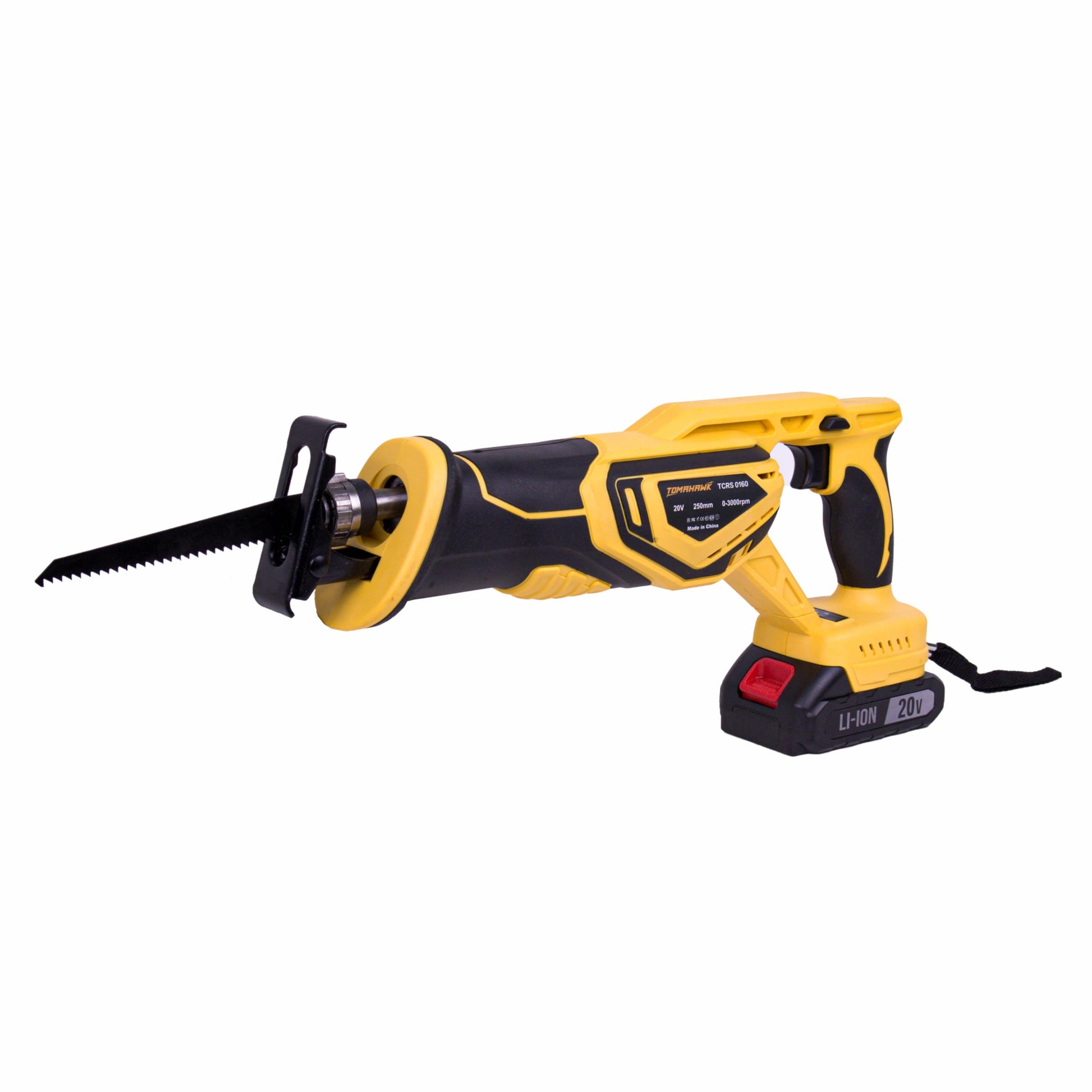 Tomahawk Cordless Reciprocal Saw - 20V, 3000 SPM, 2 Batteries - REC-5230