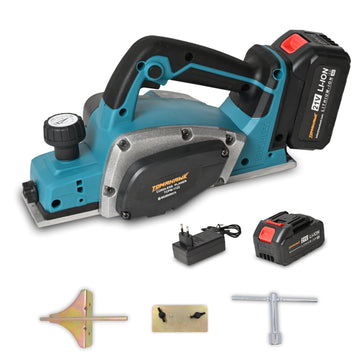 Tomahawk Cordless Planer Machine - Brushless Motor, 21V, 82mm Planning Width - TCPM-1122