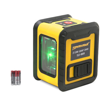 Tomahawk Green Line Laser Level - 98ft Green Cross Self-Levelling - TLC-9820