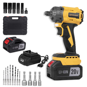 Tomahawk Cordless Impact Wrench - 20V 3.0Ah Brushless Motor - TIS-699