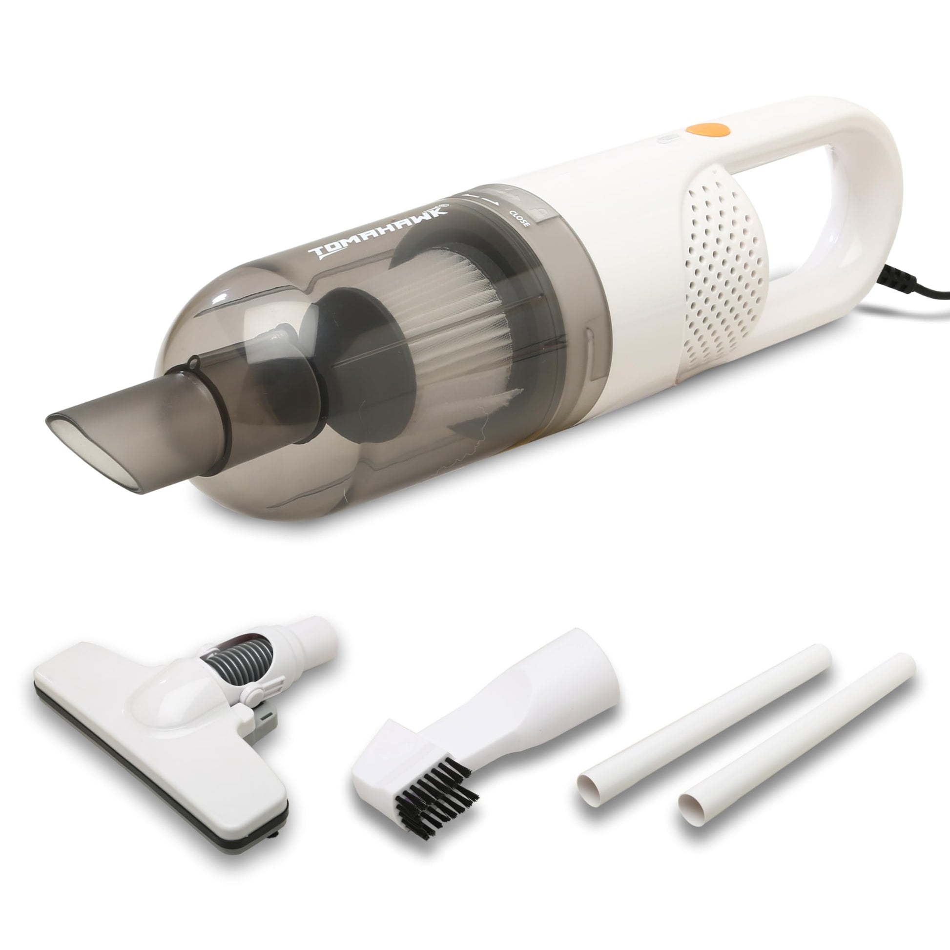 Tomahawk Handheld Vacuum Cleaner - 350W Motor, Wet & Dry Cleaning With Blower Function - TEV-363