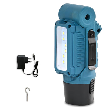 Tomahawk LED Work Light, Rechargeable Torch Lamp - 12V, Li-ion Battery Compatible - FLT-5640