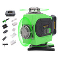 Tomahawk Laser Level - 16 Lines 4x360° 4D Green Cross Line Pulse Mode Remote Controller - TLN-3232