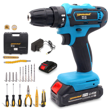 Screwdriver & Drill Set - Cordless, 20V - TDS-7920