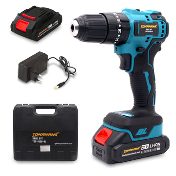 Screwdriver & Drill - 21V 2-Speed 300W - TDS-1020-BL