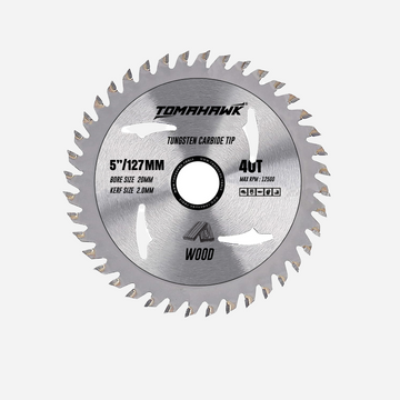 5"x40T General Purpose Premium TCT Saw Blade for Wood