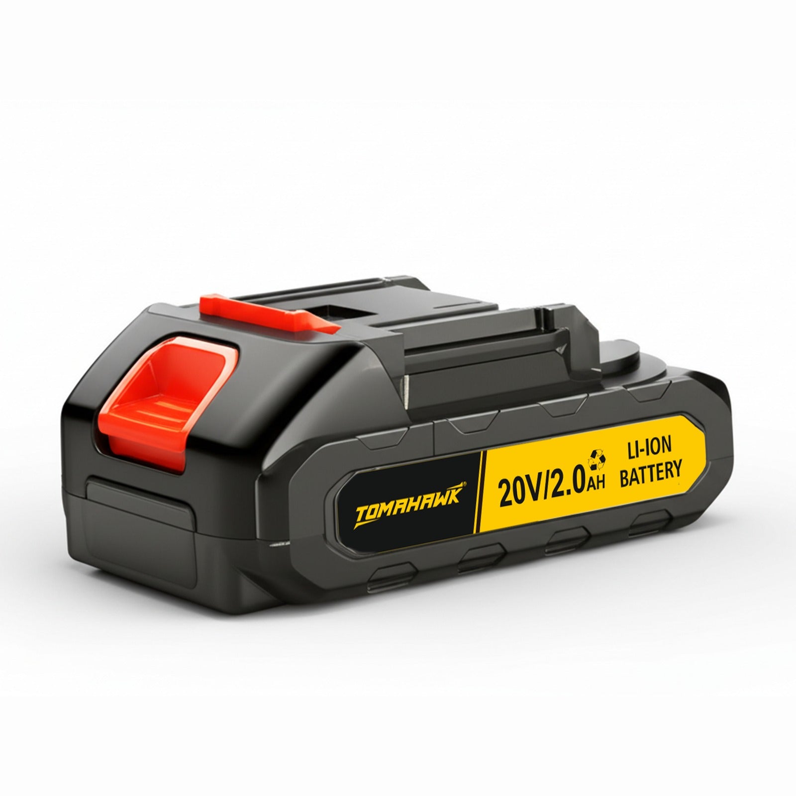 TOMAHAWK® TBA-2000 20V 2.0Ah Li-ion Rechargeable Battery Pack High Capacity, Fast Charging & Long Runtime Replacement Battery for Cordless Power Tools